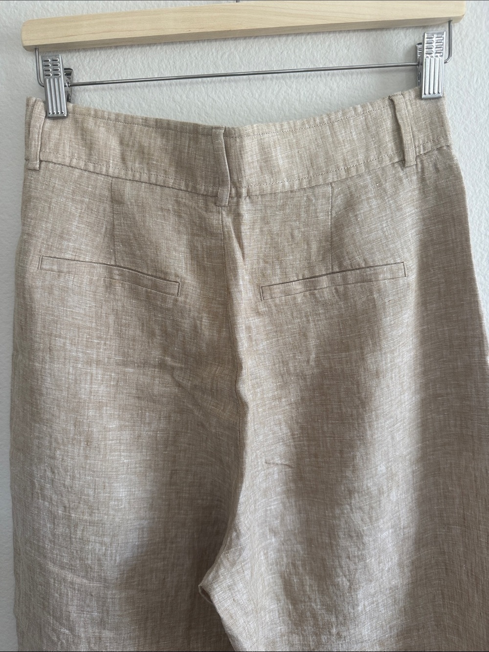 Everlane The Linen Way-High® Drape Pant in cornstalk - Picture 6 of 6